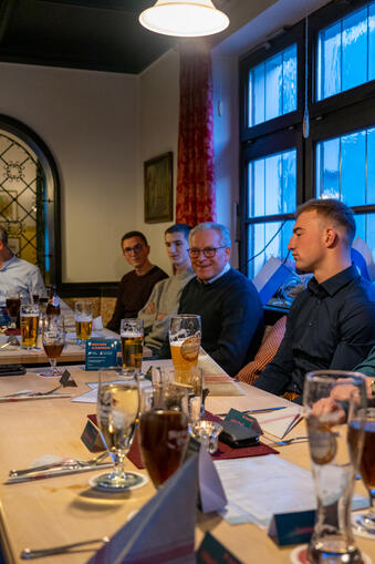 Begrüßungskarte Tisch