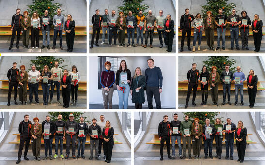 Jubilare 10-15 Jahre