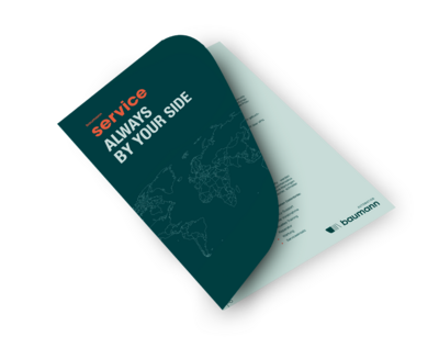 Service Broschüre Baumann Automation